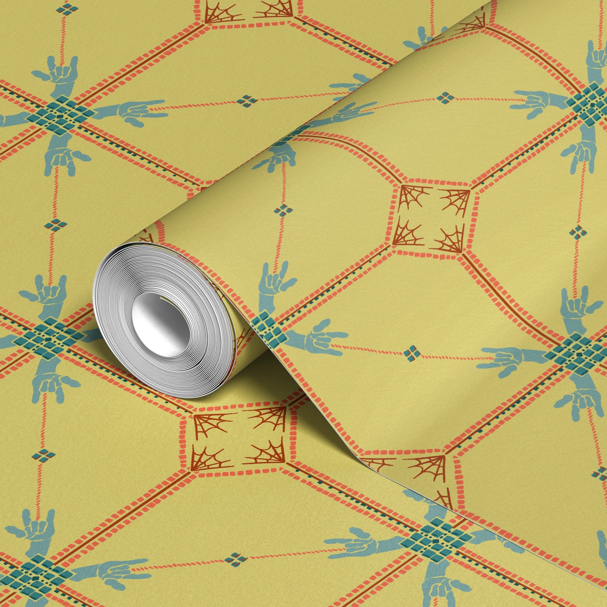  wallpaper roll closeup mockup 24in