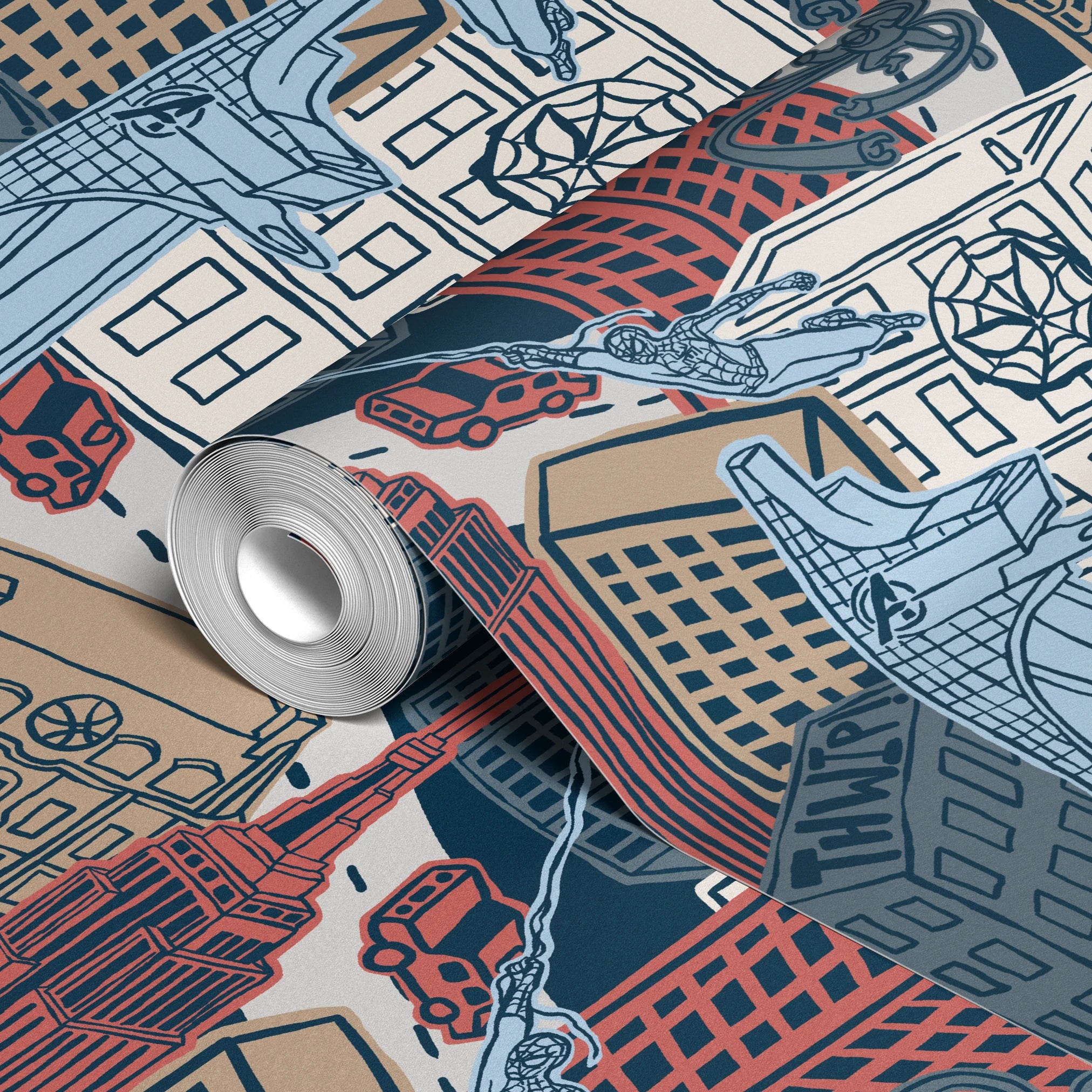  wallpaper roll closeup mockup 24in
