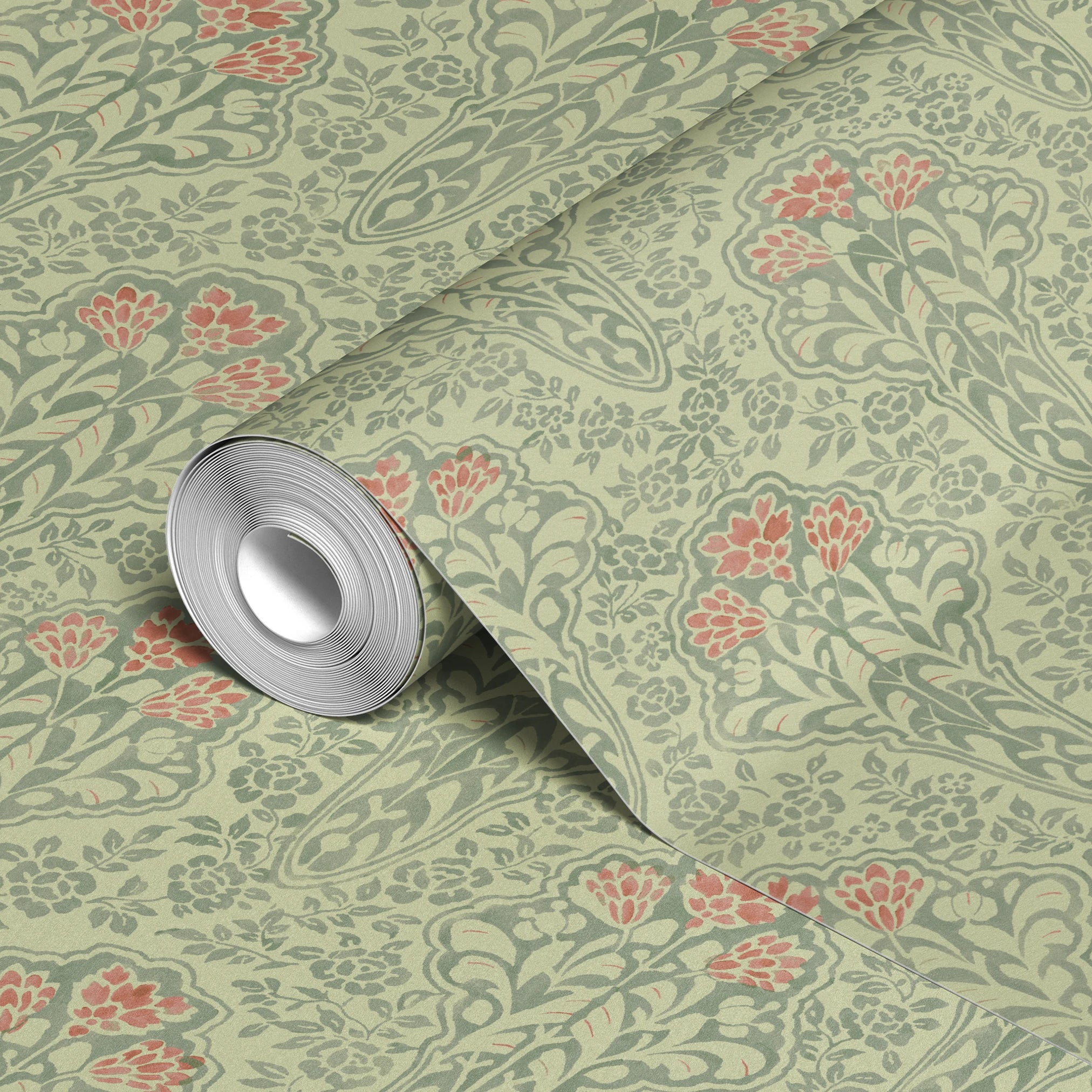  wallpaper roll closeup mockup 24in