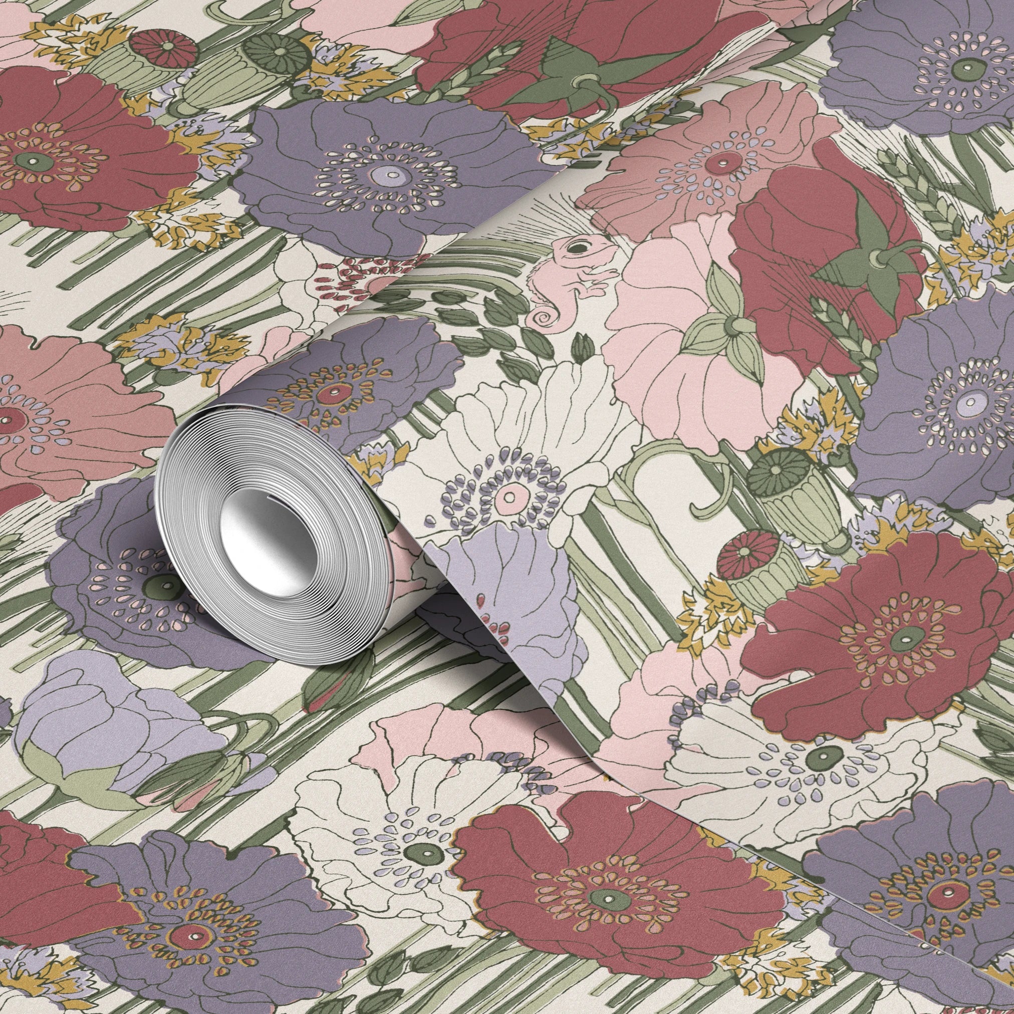  wallpaper roll closeup mockup 24in