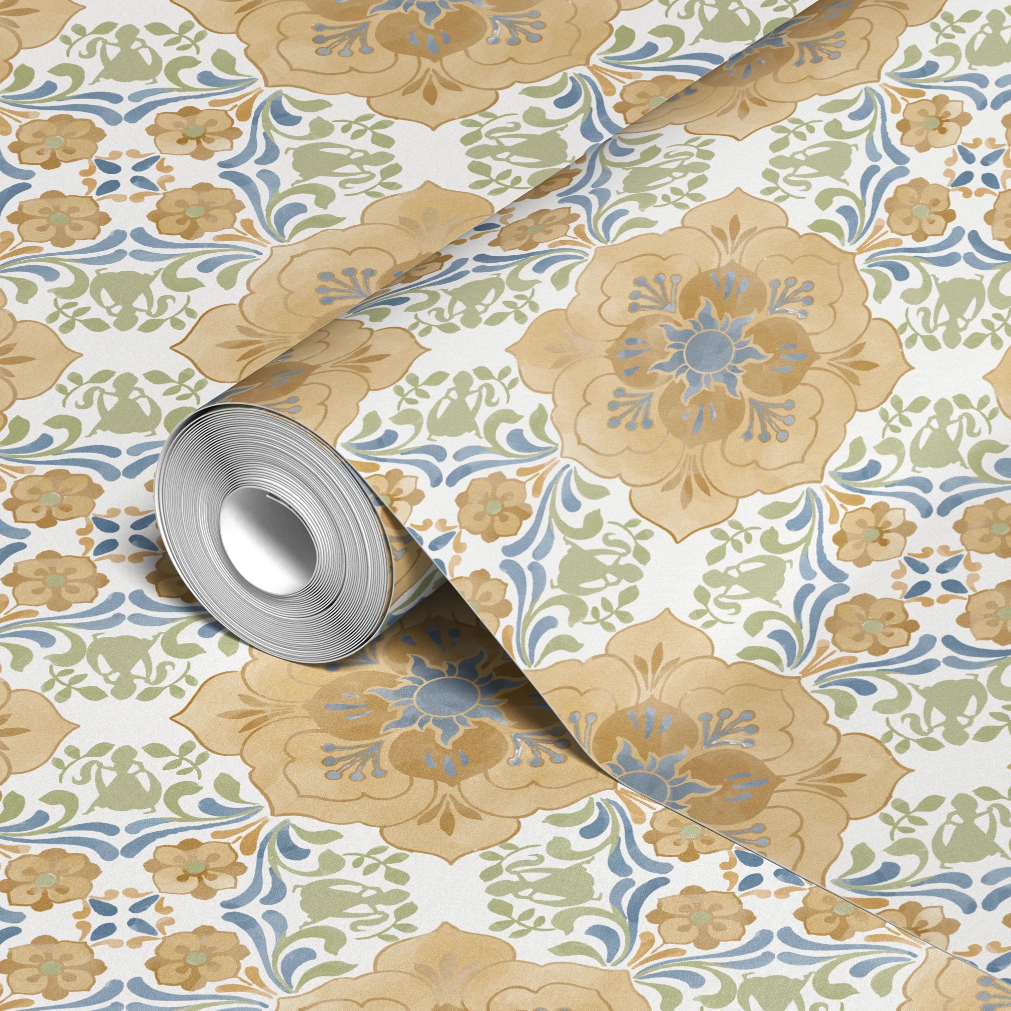  wallpaper roll closeup mockup 24in