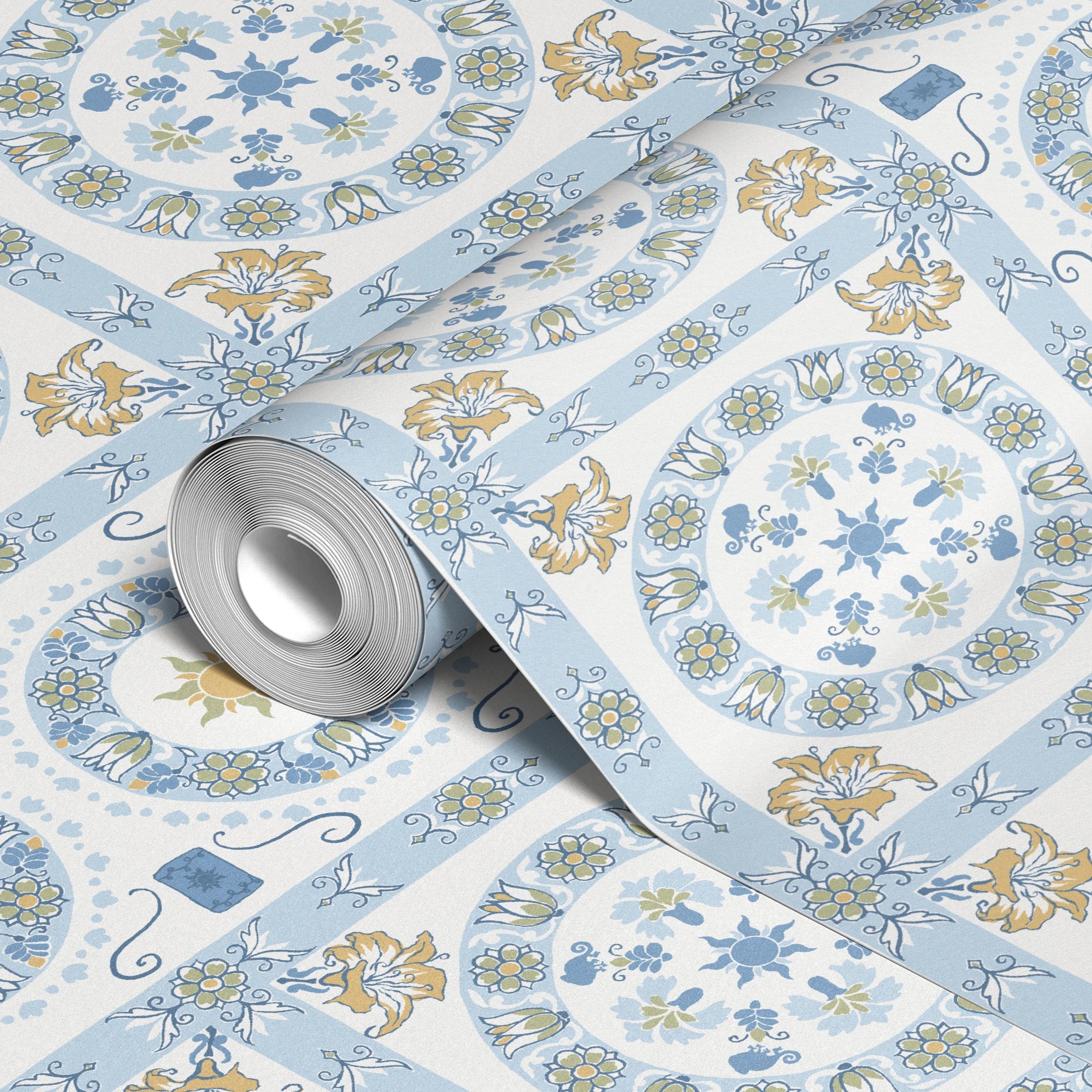  wallpaper roll closeup mockup 24in