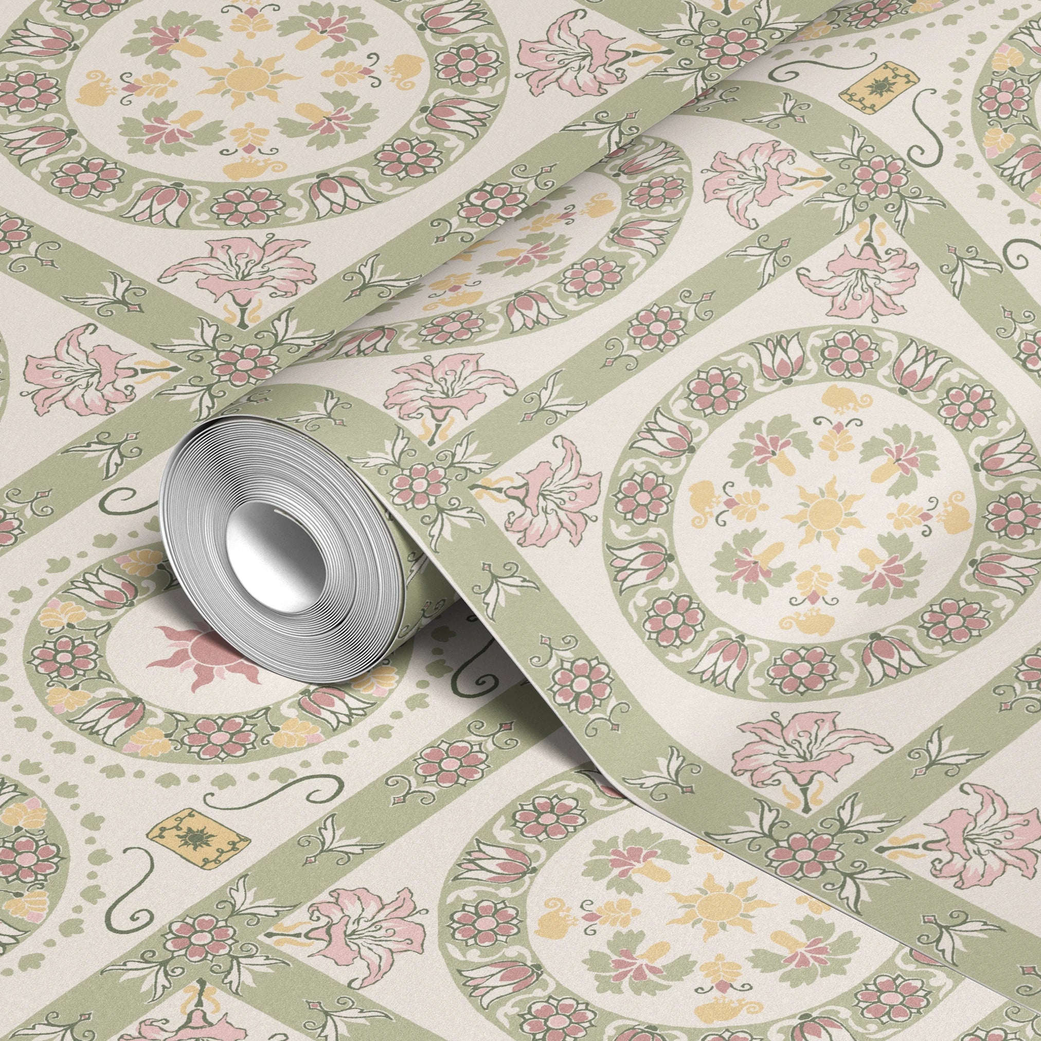  wallpaper roll closeup mockup 24in