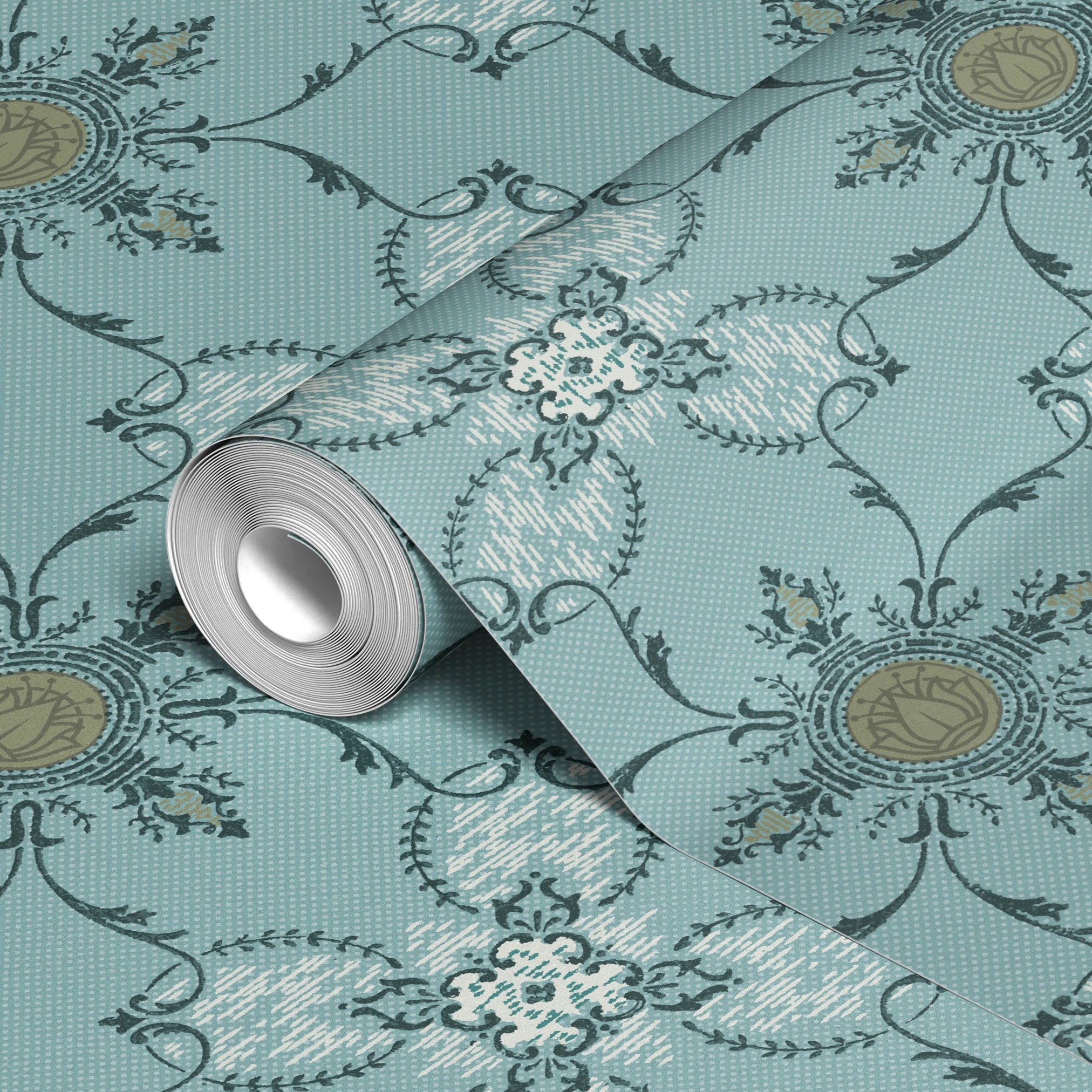  wallpaper roll closeup mockup 24in