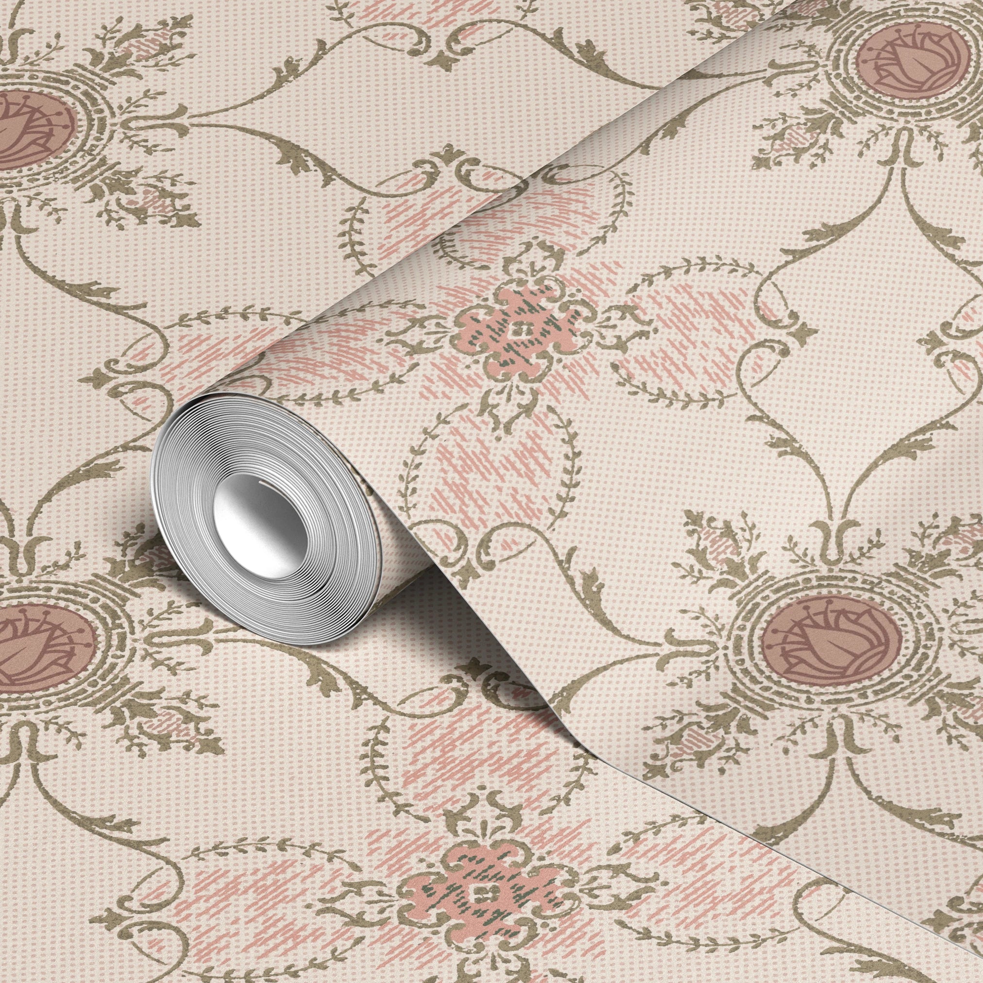  wallpaper roll closeup mockup 24in