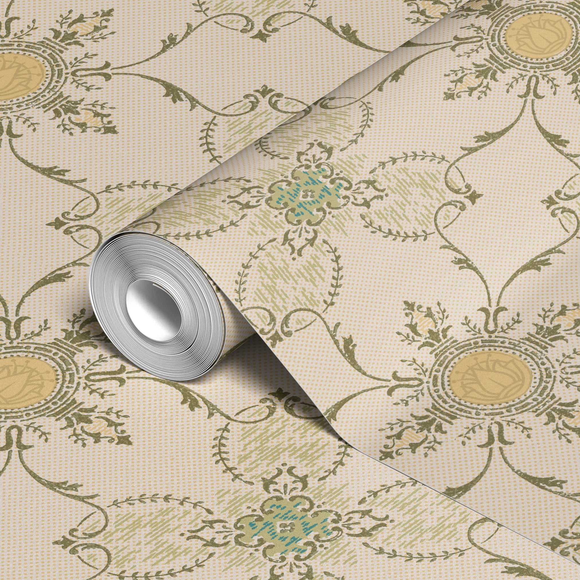  wallpaper roll closeup mockup 24in