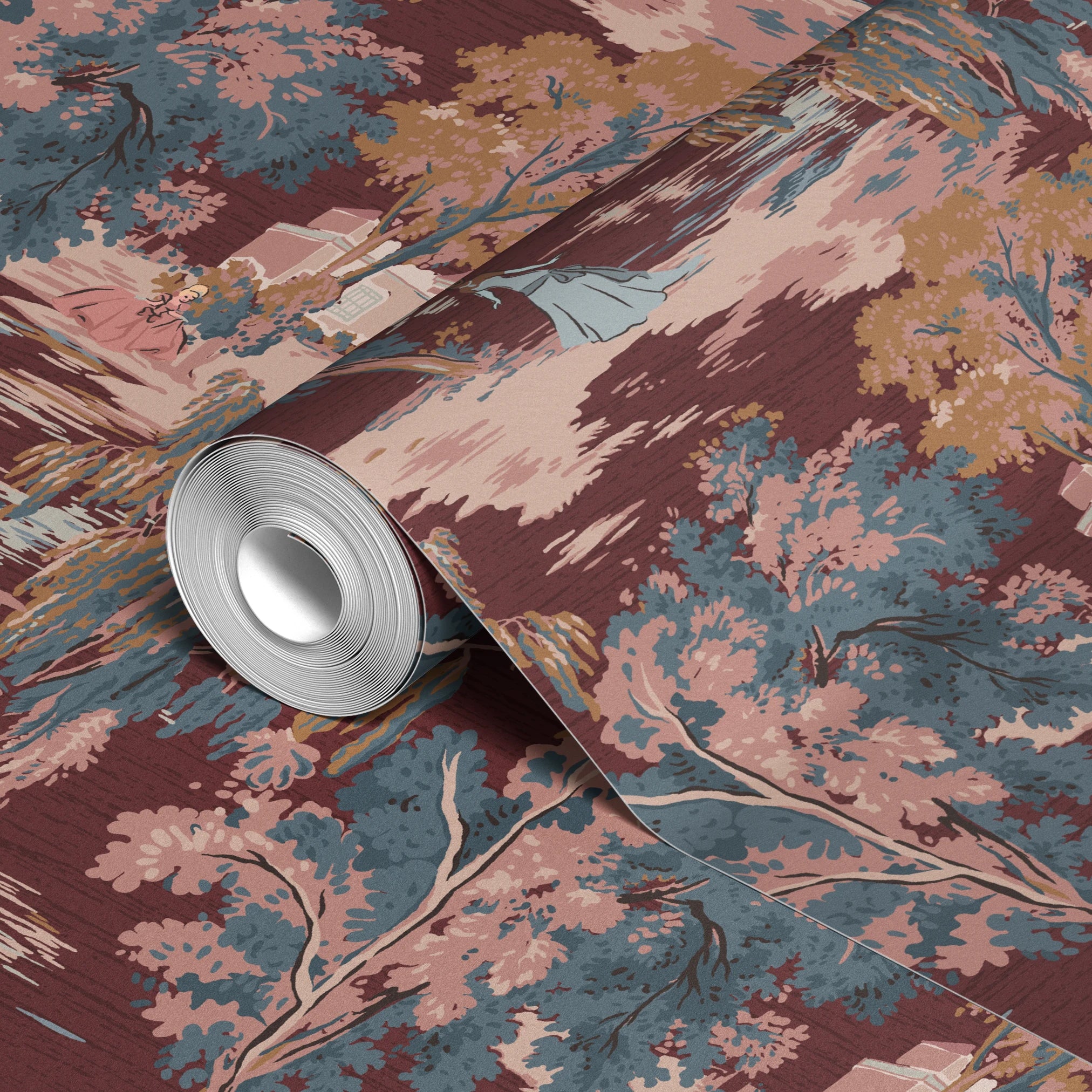  wallpaper roll closeup mockup 24in
