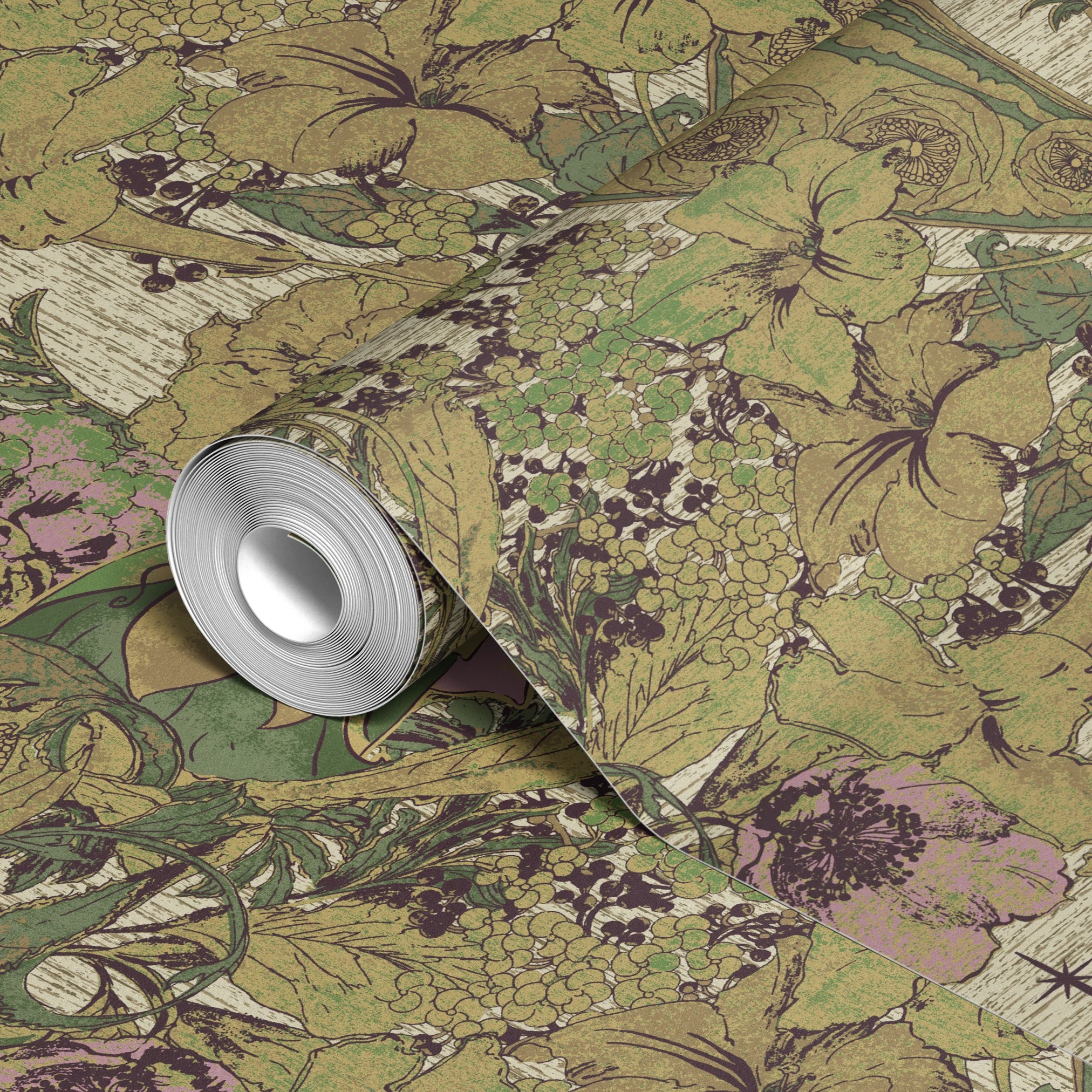  wallpaper roll closeup mockup 24in