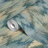 Whistledown - Opal Blue Wallpaper
