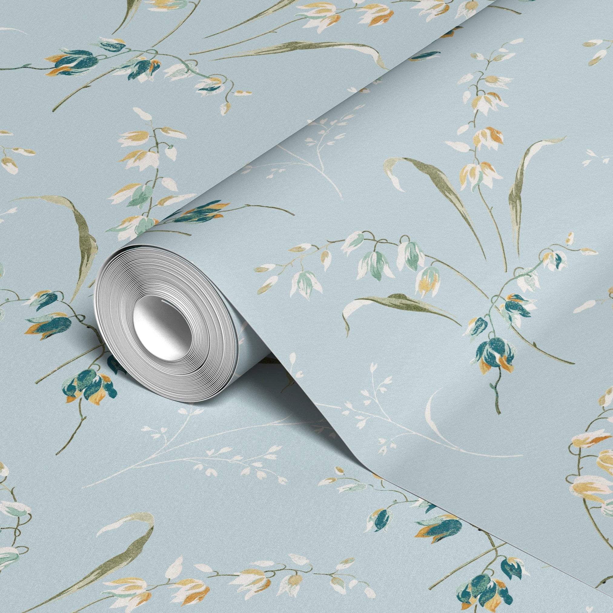 Claudelle - Pale Powder Wallpaper