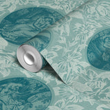 Amour - Barrowed Blue Wallpaper