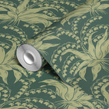 Maguet - Duck Green Wallpaper