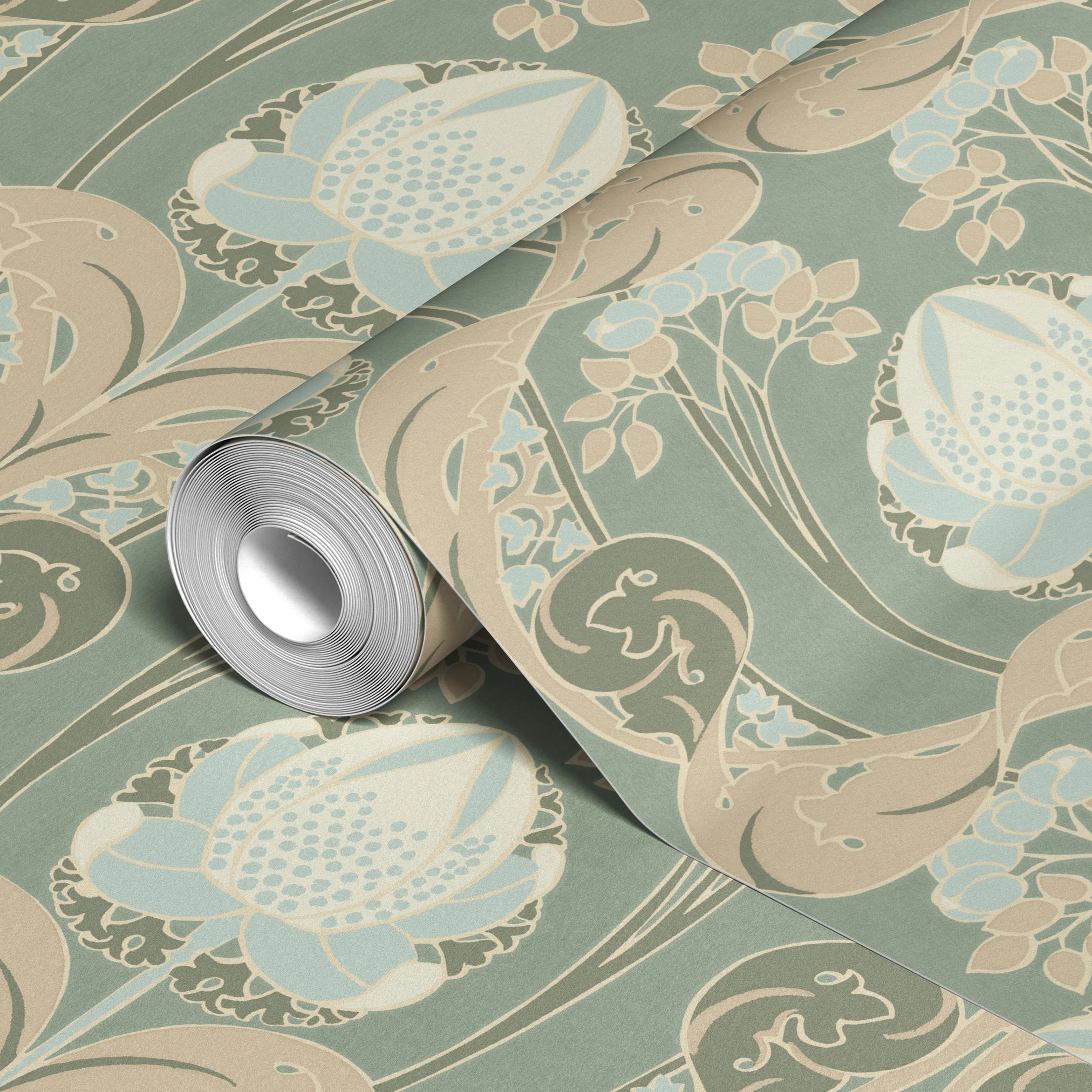 Inez - Card Room Wallpaper