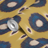 Golden Ikat - Sulfer Wallpaper