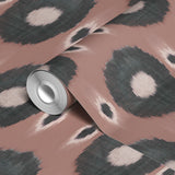 Golden Ikat - Salon Wallpaper