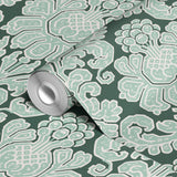 Clovis - Duck Green Wallpaper