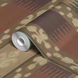 Menge Ikat - Baywood Wallpaper