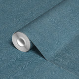Greta - Bowery Blue Wallpaper