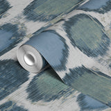 Parisol Ikat - Bayou Wallpaper
