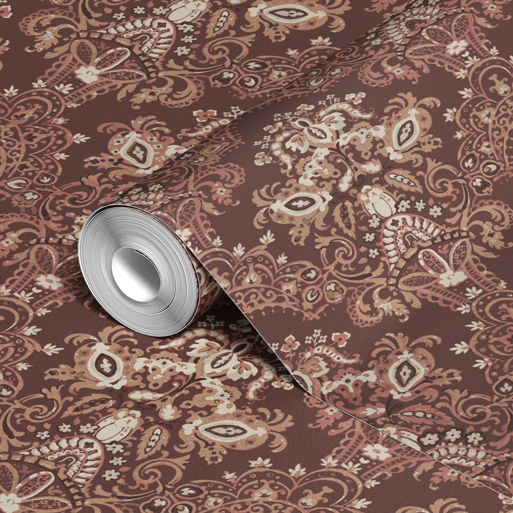 Florelle - Cherokee Red Wallpaper