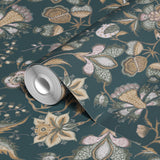 Jara - Ottanio Blue Wallpaper