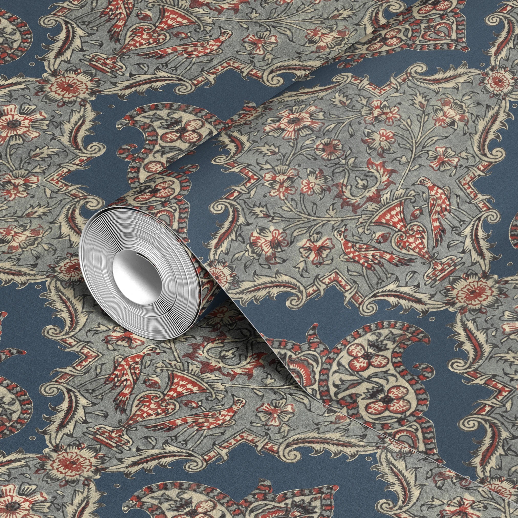 Nanette - Bowery Blue Wallpaper