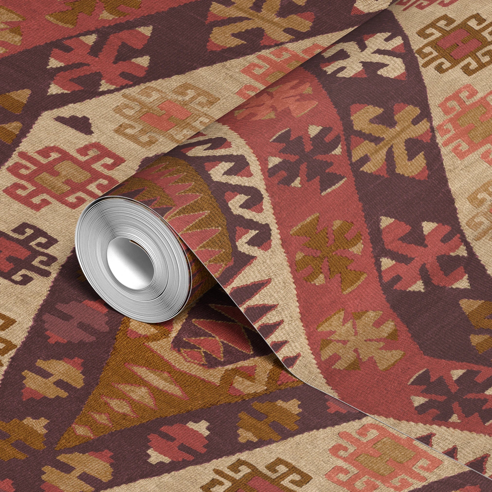 Concetta - Cherokee Red Wallpaper