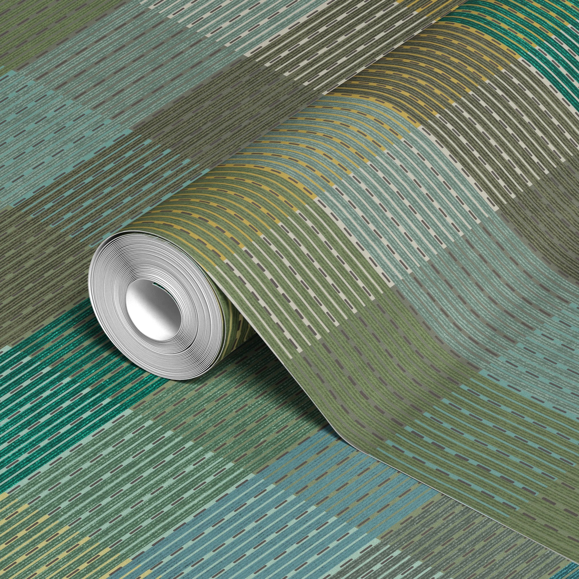 Boothe Plaid - Pachamama Wallpaper