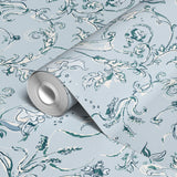 Disney | Baxter Mill - Princess - Ariel - Under the Sea - Powder Wallpaper